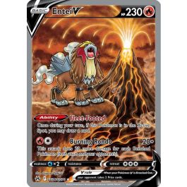 Entei Box Entei V GG36/GG70 Crown Zenith Carta Pokémon Sin Graduar | TCGBoxes México